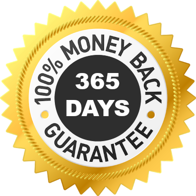 NeuroPrime 365 day Money-Back Guarantee